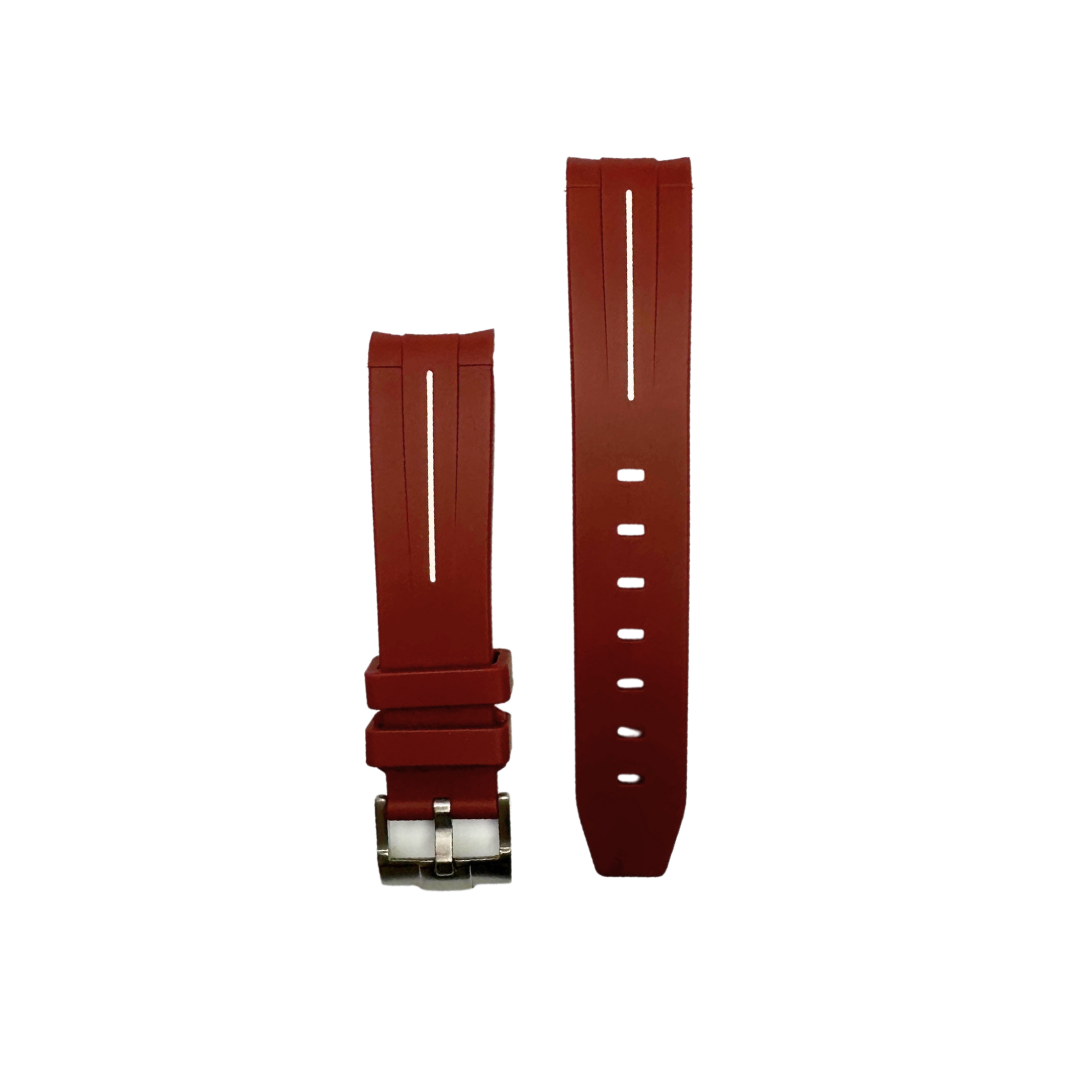 Brown Strap for Omega X Swatch MoonSwatch - Rubber